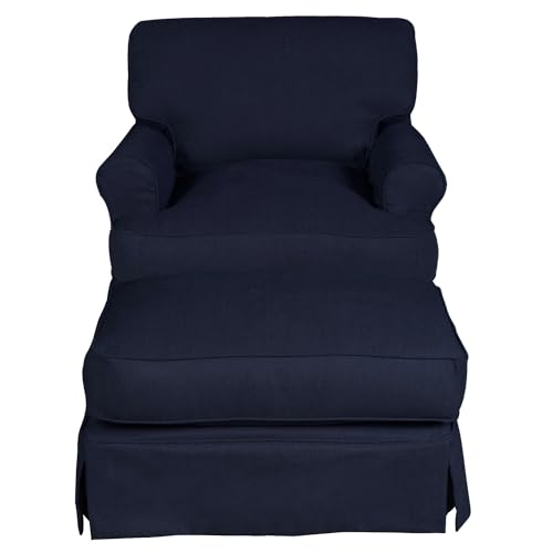 Sillón T-Cushion con funda lavable color azul marino miniatura 2