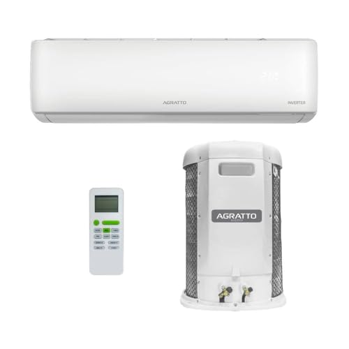 O Agratto tem modelos compatíveis com Wi-Fi ou controle via celular? 13 Ar Condicionado Split Hi Wall Inverter Agratto 24000 Btus Frio Li...