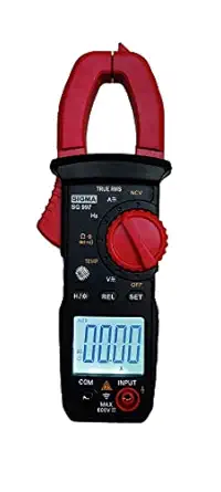SIGMA Digital AC/DC TRMS Clamp Meter SG997 upto 600A AC/DC