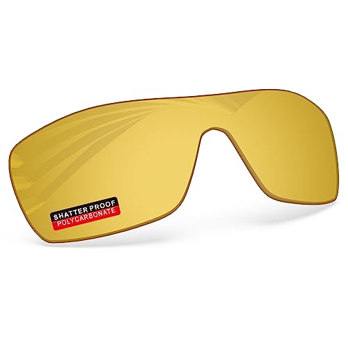 Image of PRO+ Polycarbonate Replacement Lenses for Oakley Batwolf OO9101 Sunglasses