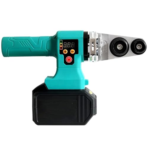 Socket Fusion - Kit de soldadura de tubos de plástico de mano con pantalla digital inteligente, ideal para soldadura de tuberías PPR, PE, PB