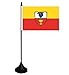 U24 Tischflagge Ballrechten-Dottingen Fahne Flagge Tischfahne 10 x 15 cm