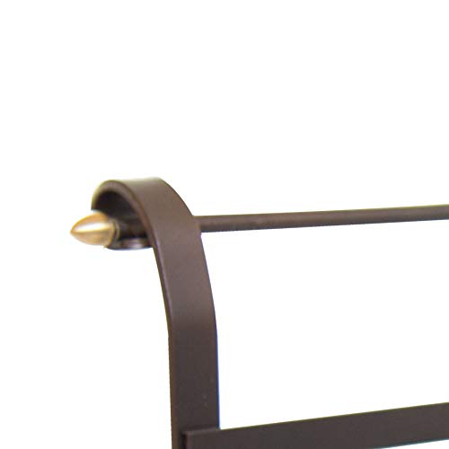 DESIGN - CARRELLO PORTALEGNA IN FERRO CON RUOTE PORTATA 200 COMPLETO DI ATTREZZI
