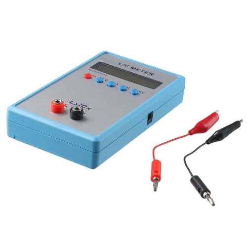 Image of LC-200A Handheld Inductance Capacitance Meter, High Precision Handheld LC Inductor Capacitor Tester, Inductive Capacitance Meter Kit