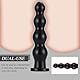 305mm Analkugeln Analplug mit 4 Anal Beads,Analdehner Analkette Anal Kugeln XXL Dildo Riesen Dildo Masturbator Analspielzeuge,Analplug für Frauen Männer (Schwarz)