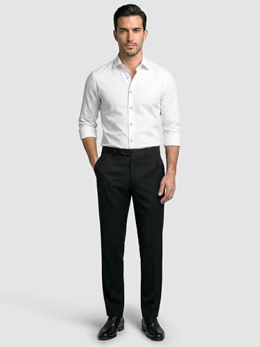 Image of BEYOUNG Regular Fit Formal Satin Shirt for Men | Full Sleeves | Men's Stylish Satin Silk Shirt | Formal Shirt | Buttondown Collar | Satin Solid Shirt for Men