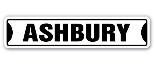 Photo 1 of ASHBURY Street Sign san francisco Haight road SF | Indoor/Outdoor |  24" Wide Plastic Sign