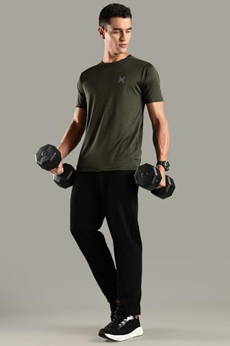 Image of XENOVAURBAN Men's Dryfit Round Neck T-Shirt | Sports Gym T-Shirt for Men - DRY1