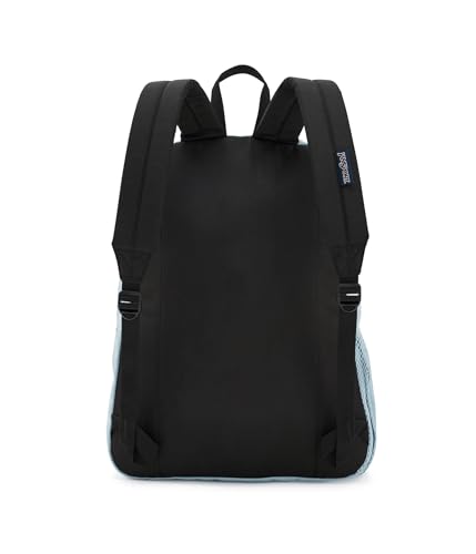 Image of JanSport Cross Town Backpack 17 inch x 12.5 inch x 6 inch - Simple Bag for Everyone with 1 Main Compartment, Front Utility Pocket - Premium Class Accessories - Blue Dusk