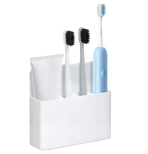 Lammcou Portacepillos de Dientes magnético Crucero 2025 – Sin Taladro, Organizador de baño de Viaje, Accesorios imprescindibles para cruceros