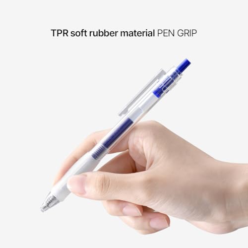 Image of Kaco Keybo Transparent Gel Pen- Pack of 5 (Blue)