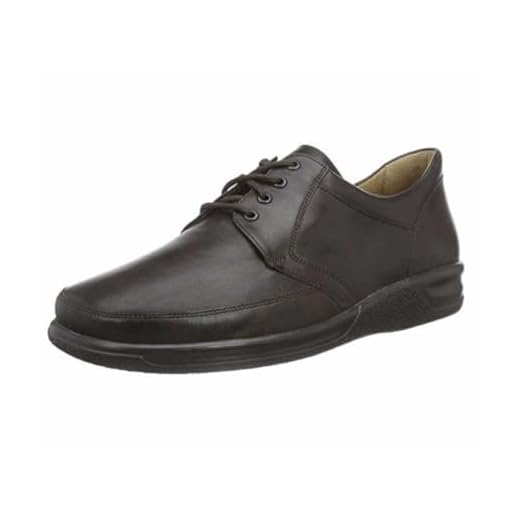 Ganter SENSITIV KURT bred K herr Derby snöskor, Brun Espresso 2000-44 EU X-Weit