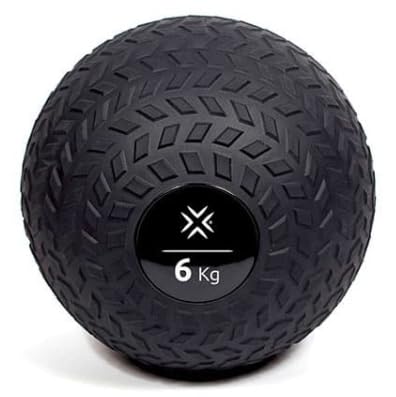 EVERGY Slamball ÉLITE 6 KG. Balón Medicinal Cross Training. Balón de Crossfit con Peso. Slamball, Balón Funcional para Entrenamiento Funcional de Crossfit o Gym en casa