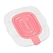 SUNGOOYUE Cat Toilet Training Kit,Reusable Cat Litter Box Trainer Toilet Training Seat with ABS Material for Small Pets Pink