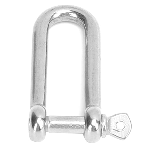 D Manilha, Fivela de Aço Tipo U Aço Inoxidável para Corrente de Cabo de Aço para Carregamento(5mm)