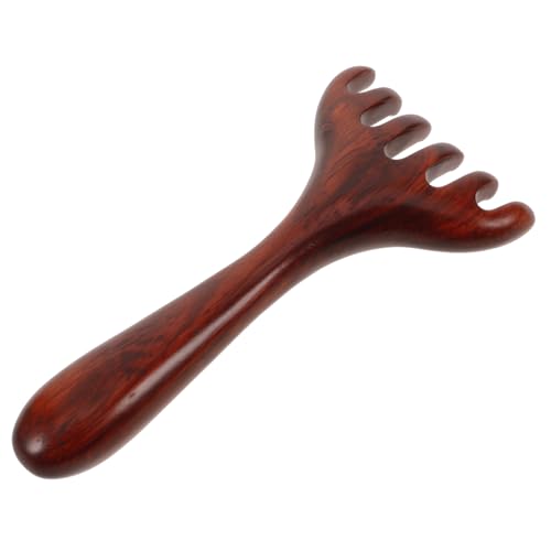 HONMEET Wooden Scalp Massager Comb Ergonomic Design for Easy Use Durable Wood Craft for Travel and Home present for Friends and Family Smooth Surface for Comfortable Touch