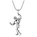 KTZM Vintage Gym Muscle Man Pendentif Collier Musculation Mâle Modélisation Collier Fitness Charme Collier