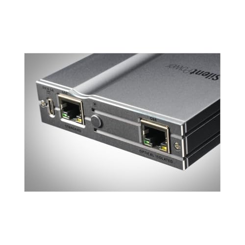Image of iFi LAN iPurifier Pro - Ethernet Noise Filter with Optical Galvanic Isolation, Jitter and Error Elimination - Plug-and-Play for Enhanced Audio & Video Streaming Quality - USB-C Powered