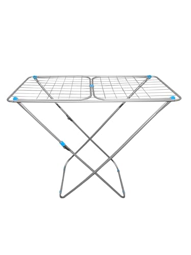 Miniatura 7 de Jardin202 - Tendedero Metálico Plegable Con Alas Superficie 19 M Incluye 20 Pinzas 182 X 56 X 107 Cm