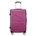 Produktbild KONO Handgepäck Koffer Trolleys Reisekoffer 100% ABS Hartschale mit 8 Spinnerräder Rollkoffer 75 * 47 * 29cm Hartschalenkoffer TSA-Schloss Suitcase Violett XL