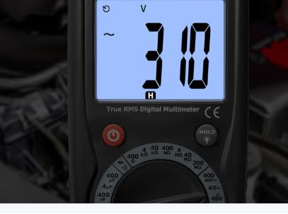 DT-9905H Retroilluminazione Multimetro Digitale Alta Precisione Gamma Manuale Misuratore Universale