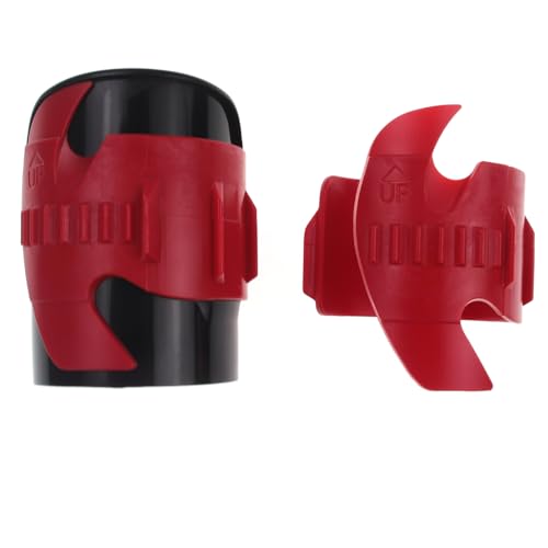 Image of Motorcycle Fork Seal Cleaner Tool, Universal Front Fork Saver Cleaner, 45-55mm Shock Repairing Absorber for Dirt Bike Maintenance Device (Pack of 2,Red)