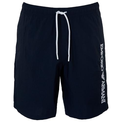 Emporio Armani Men's Classic Long 8" Bermuda Swim Trunk3