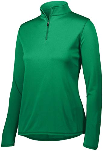 Augusta Sportswear Ladies Attain Wicking 1/4 Zip Pullover - Women's Running Long Sleeve Jacket with...