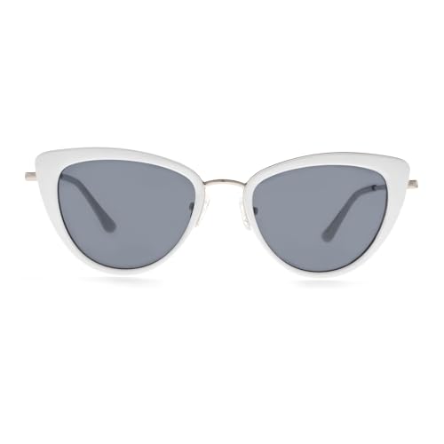 FAA'N Retro Big Frame Cat Eye Polarized Sunglasses Women with Spring Hinge