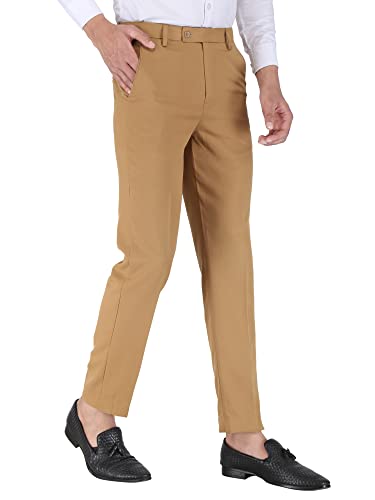 Image of UpToDate Fashion Mens Slim Regular Fit Formal Trouser Formal Pant for Men