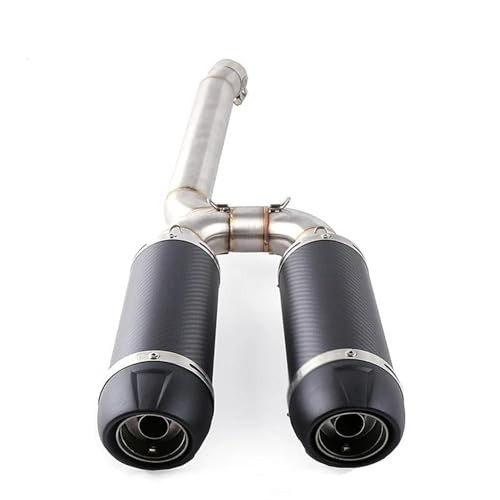 Silencieux échappement carbone Yamaha FZ6S FZ6N S2 : raccordement haute performance Fazer 600