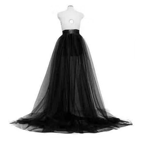 Women Tulle Tutu Long Skirts Festival Wedding Party Cocktail Prom Bandage Mesh Maxi Dress Overskirt2