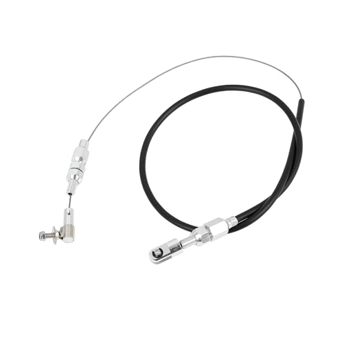 Cable de acelerador trenzado universal de 24 pulgadas y kit de manguera de combustible para coche