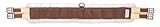 Perri's Nylon Fleece Girth, Brown, 50-Inch