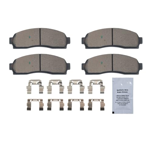Image of HUSCH D835 Rear Ceramic Brake Pads Kit Fit For Lexus ES300 2000-2001, For Scion tC 2005-2010, For Toyota Camry 2000-2001