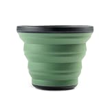 GSI Outdoors Escape Cup79225 Tasse de camping pliable avec poignée Vert 502 ml