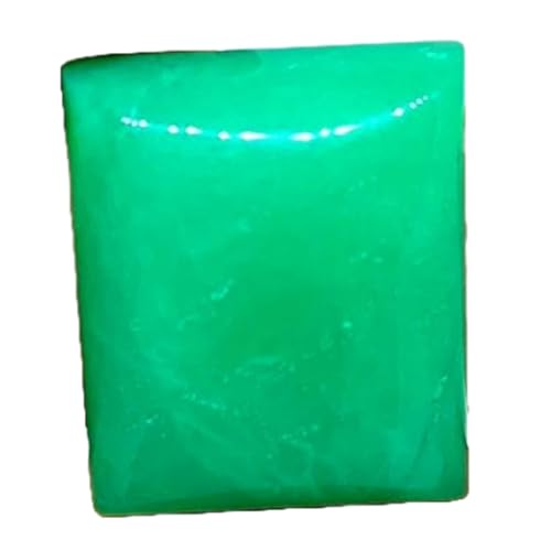 Chrysoprase naturelle cabochon rectangulaire fabrication bijoux bricolage bague pendentif