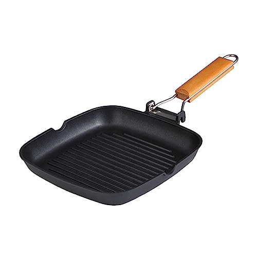 Asador BERGNER aluminio fundido 24cm inducción grill cuadrado in Wood Q3920 2