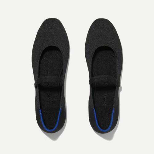 Rothy's The Square Mary Jane Women's Slip-On Shoes, Square-Toe Flats, Made from Recycled Plastic Bottles & Machine Washable4