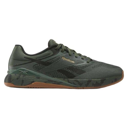Reebok Baskets Nano X5 Unisexes - Grit/Noir/Marron Kaki - Pointure 42,5 EU, Grit Green Black Kaki Brown, 42.5 EU
