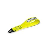 sparco gurte schlaufen Premium Marke SPARCO 01638GF Performance Schlepp-Halen-Gurte-Fluo Gelb-max. 2000kg-16mm Loch