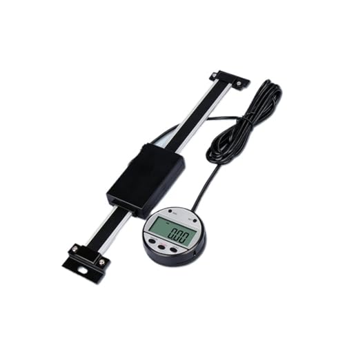 Calibrador digital 0-150mm con pantalla redonda y regla horizontal y vertical miniatura 1