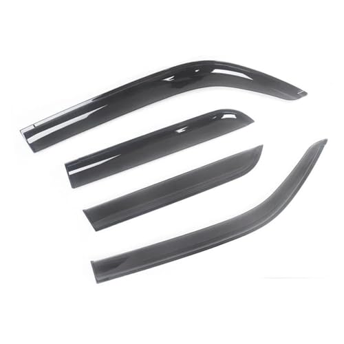 Déflecteurs de vent Kia Rondo 2007-2009 visières de fenêtre latérale noires