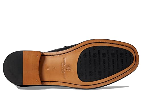 Image of Bruno Magli Men's Trieste Loafers, Leather Shoes, Slip-On Dress Shoes