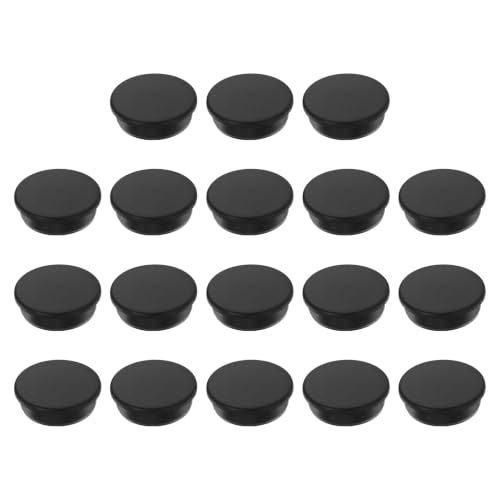 Image of MECCANIXITY 18pcs T-Shaped Silicone Plugs 46.3mm 1-13 /16 Inch Dia, Black | Snap in Plug Hole Seal Cover Round Rubber Stopper for 45-46.3mm Holes Kitchen Rubber Bulkheads Waterproof Sealing