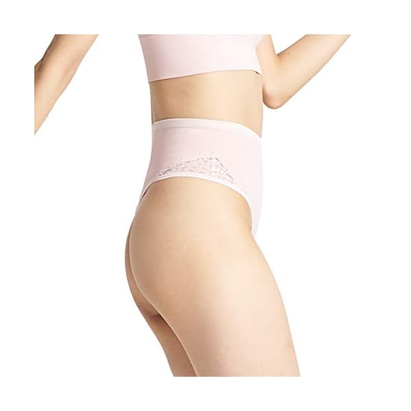 Yummie-Womens-Ultralight-Seamless-Lace-Insert-Shapewear-Thong Yummie womens Ultralight Seamless Lace Insert Shapewear Thong Panties, Lotus, Large-X-Large US