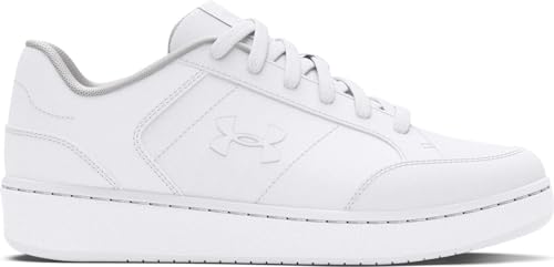 Under Armour - Kids Gs Official Lthr Shoes, Color White (100), Size: 6.5 M US Big Kid3