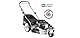 GÜDE Rasenmäher Benzin mit Antrieb Premium Big Wheeler Trike 515 D mit Radantrieb 4in1 | 4-Takt | 196ccm | 5,03PS | 51cm Schnittbreite | 65l Fangkorb | 6-Fach Schnitthöhenverstellung | Silber schwarz
