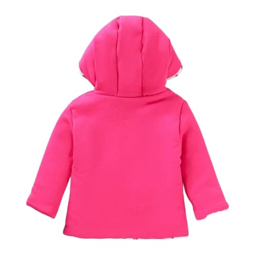 MINIBERRY REVERSIBLEJACKET (0-6 Month, Dark Pink) 1