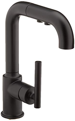 KOHLER K-7506-BL Purist Secondary Pullout, Matte Black